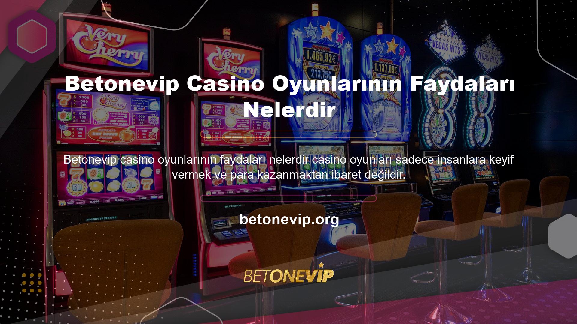 Aynı zamanda Betonevip Casino'da canlı oyunların keyfini çıkarmak için de harika bir yerdir