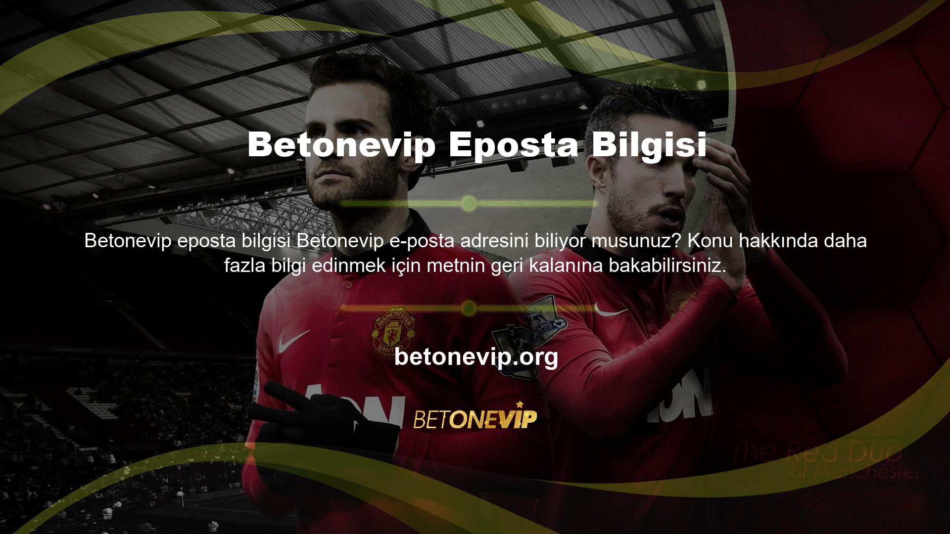 Betonevip Mail Bulletin